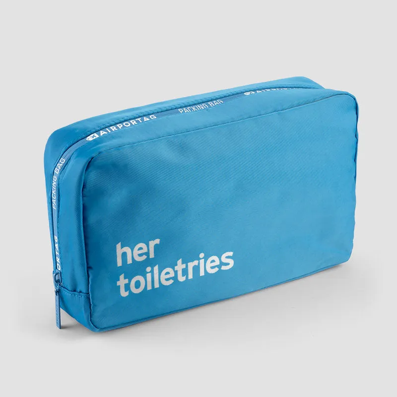 Her Toiletries - Packing Bag