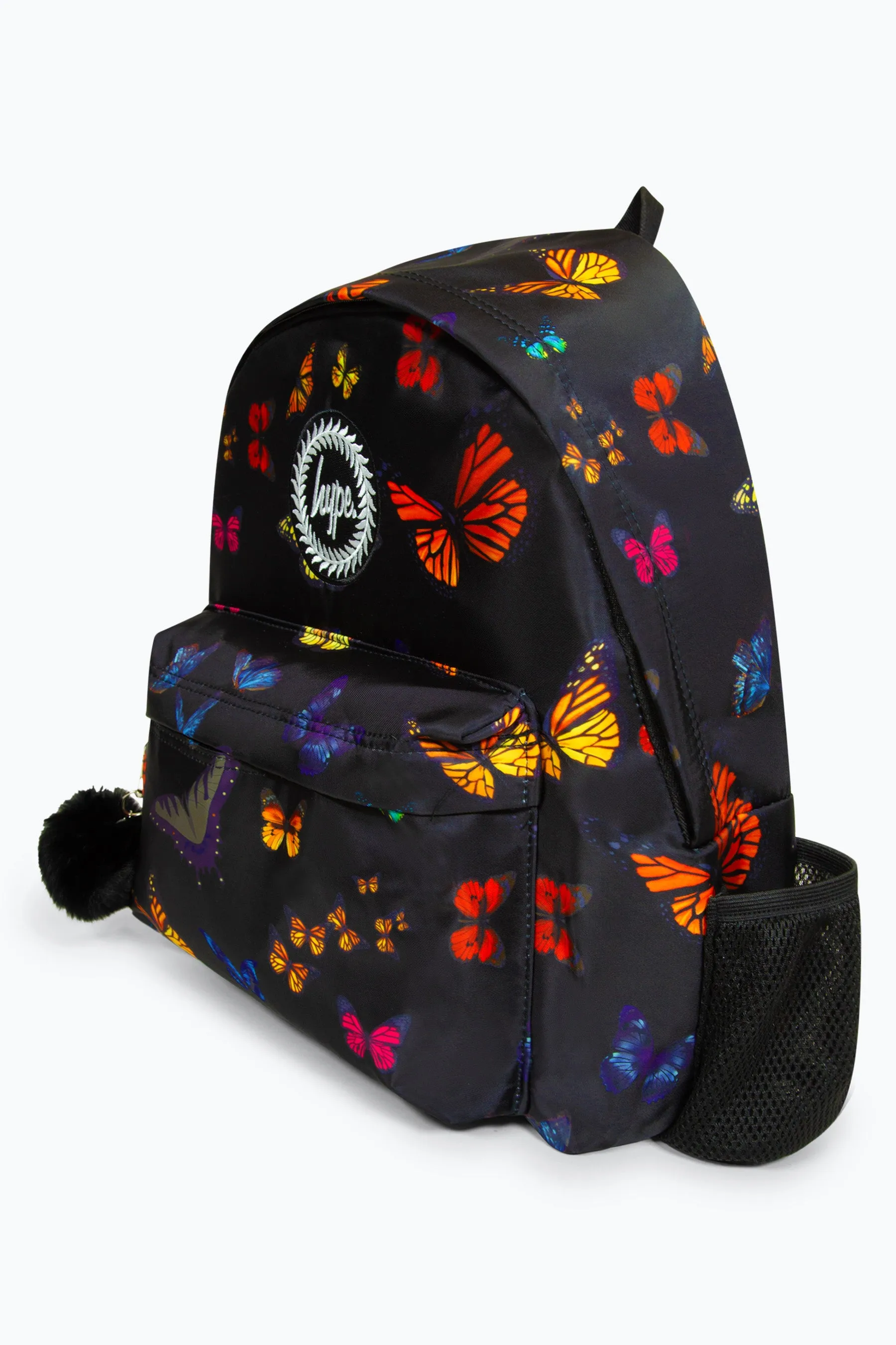 Hype Girls Iconic Black Butterfly Backpack