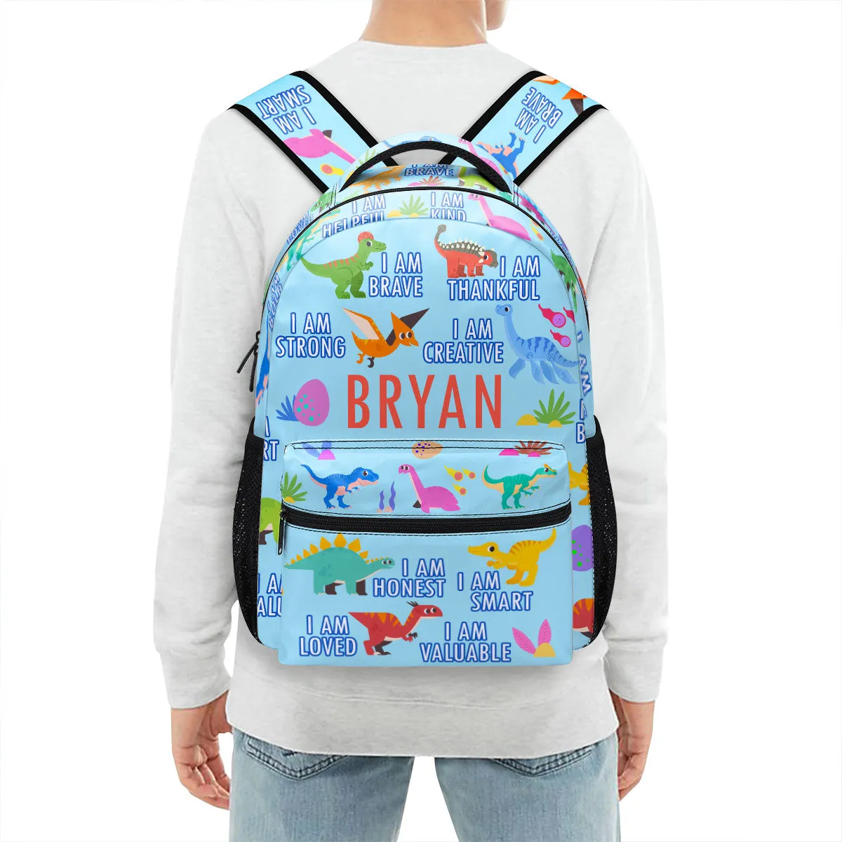 I Am Brave - Personalized Backpack SBBPHA43