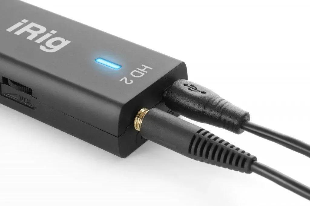 iRig HD 2 Digital 24-bit/96kHz Guitar Interface