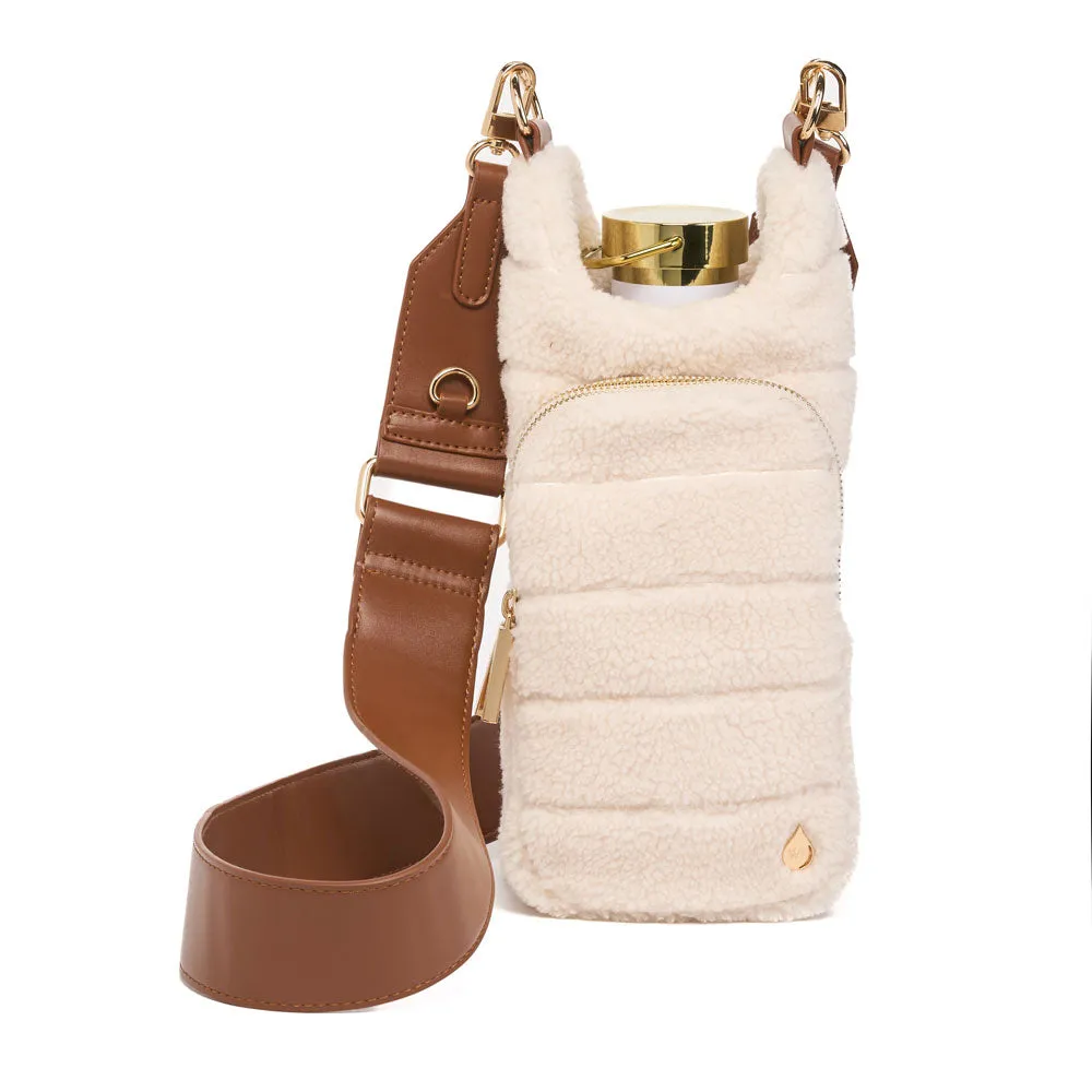 Ivory Sherpa Hydrobag® with Vegan Leather Strap