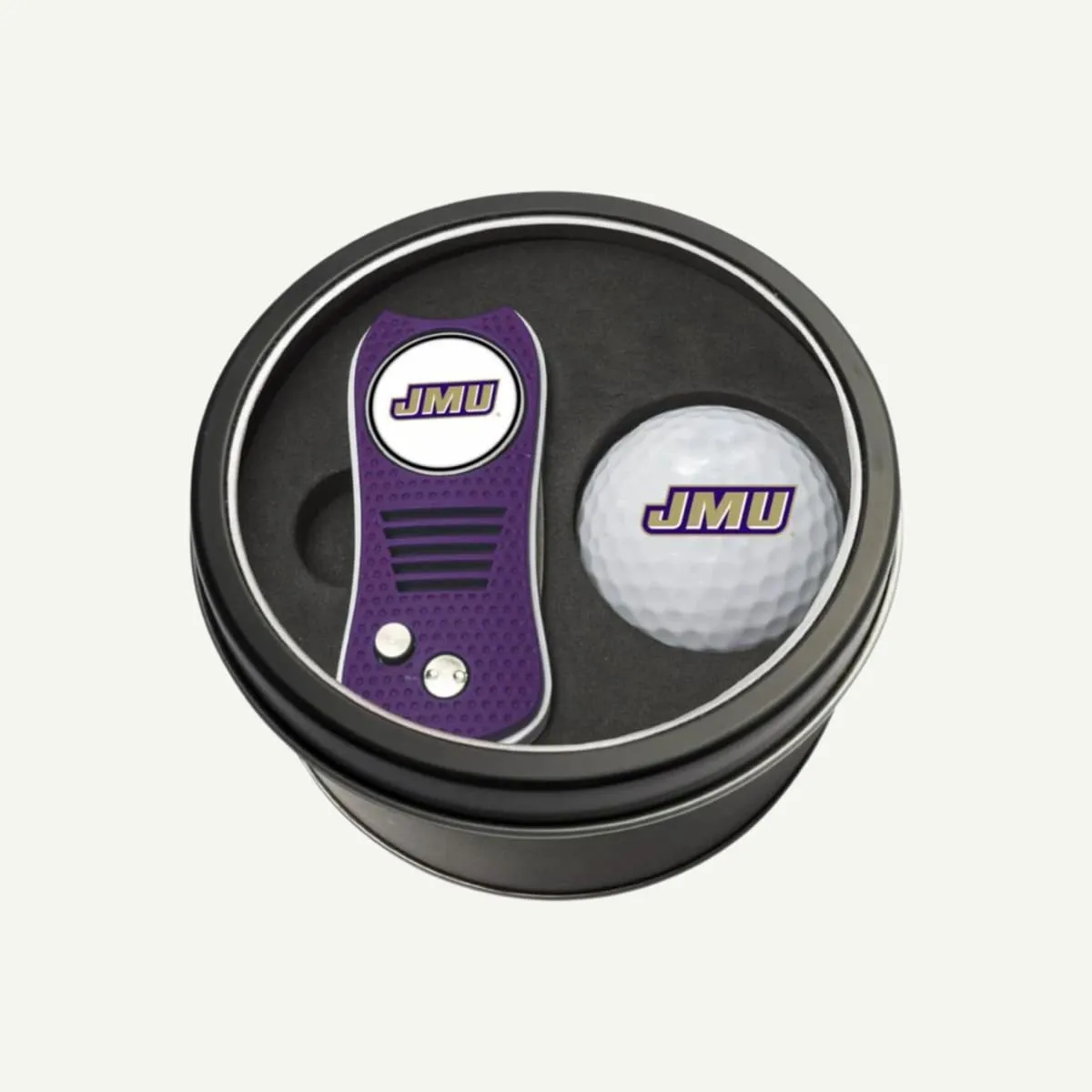 JMU Golf Tin Gift Set