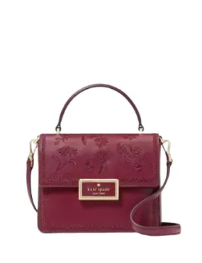 Kate Spade New York Reegan Botanical Embroidered Top Handle Crossbody