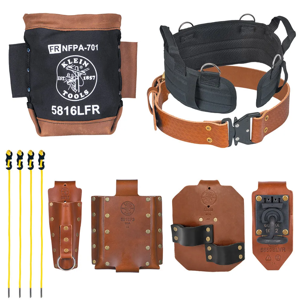 Klein Ironworker Tool Package Complete Toolbelt System - 5800IWBM