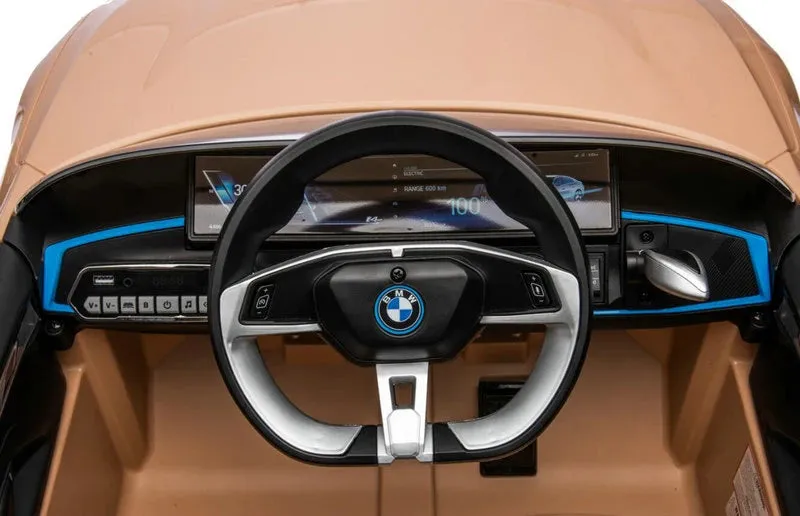 Licensed Upgraded 2025 BMW i4 Kids Ride On Car 1 Seater 12V | MP3 | Ages 3-8 | Remote