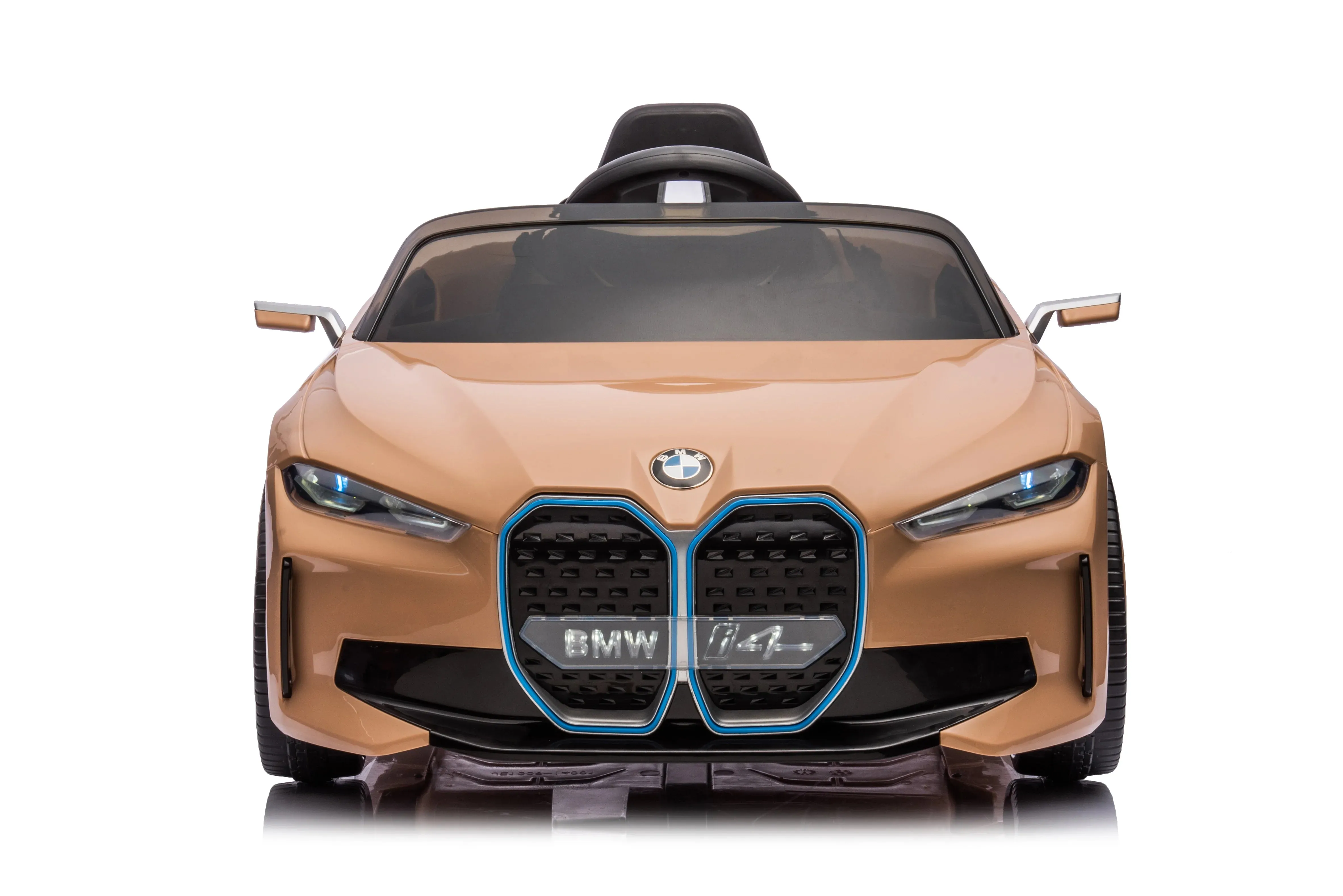 Licensed Upgraded 2025 BMW i4 Kids Ride On Car 1 Seater 12V | MP3 | Ages 3-8 | Remote