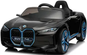 Licensed Upgraded 2025 BMW i4 Kids Ride On Car 1 Seater 12V | MP3 | Ages 3-8 | Remote