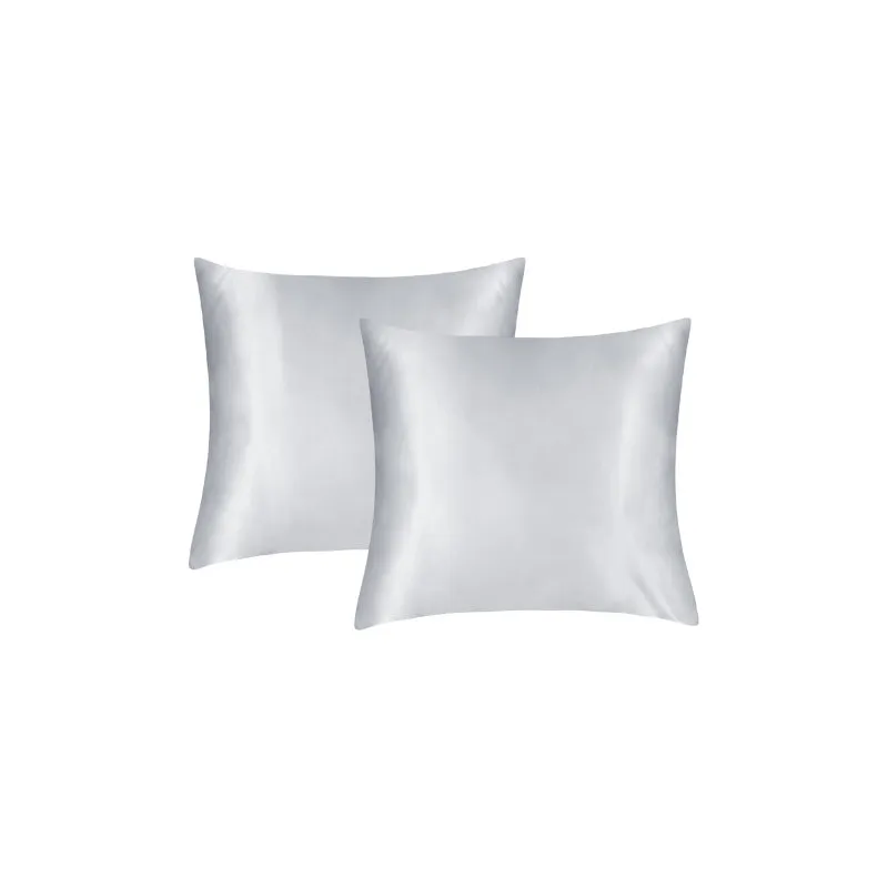 Linenova Silky Smooth Satin European Pillowcase 2 Pack