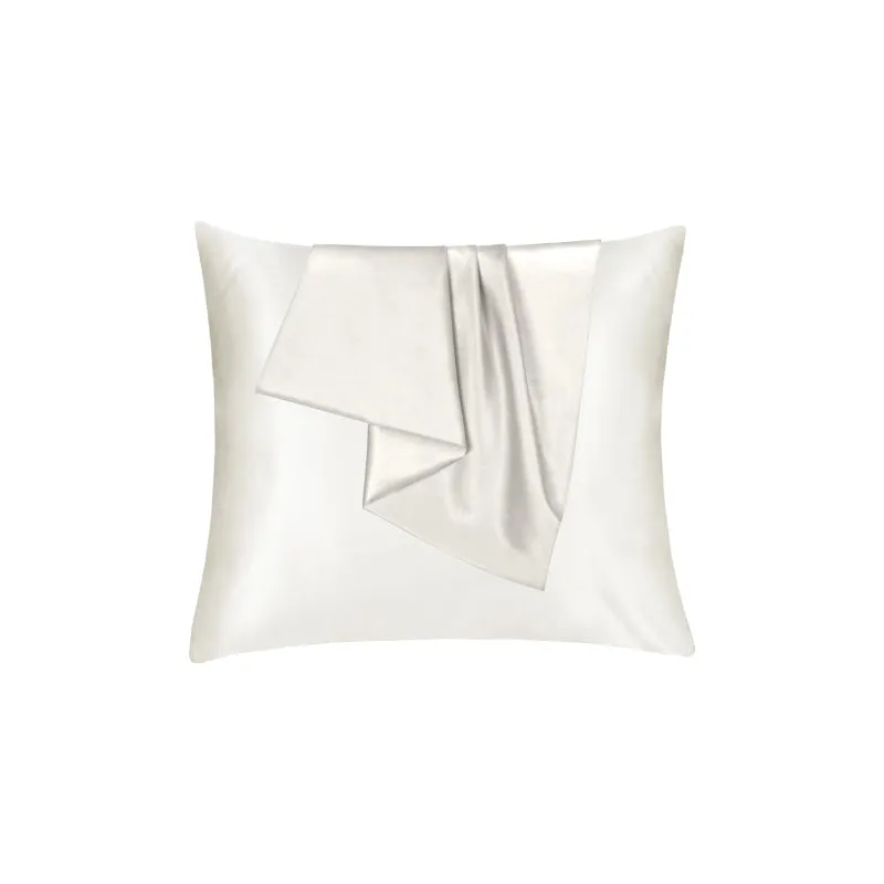 Linenova Silky Smooth Satin European Pillowcase 2 Pack