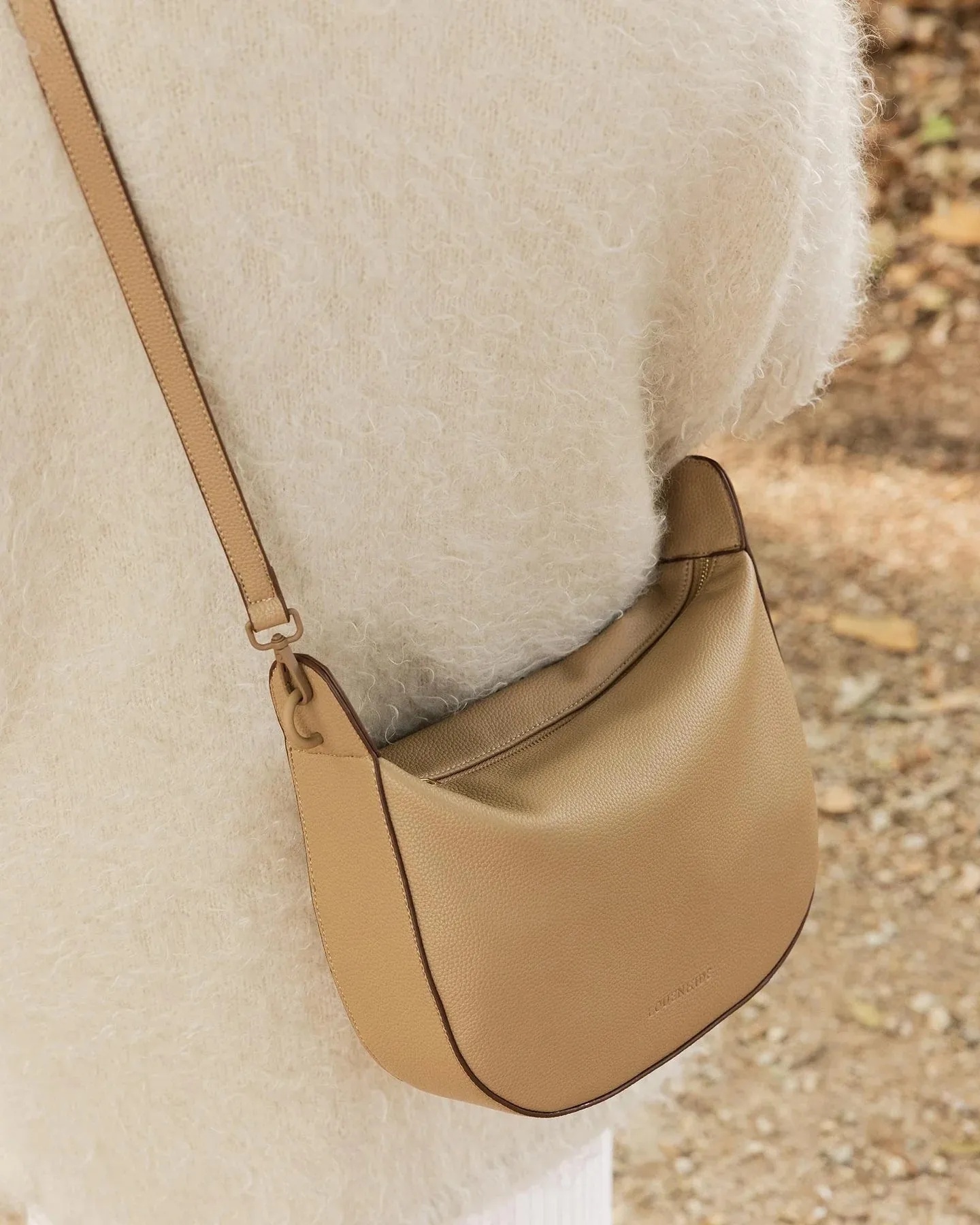 Louenhide Helena Shoulder Bag - Biscuit