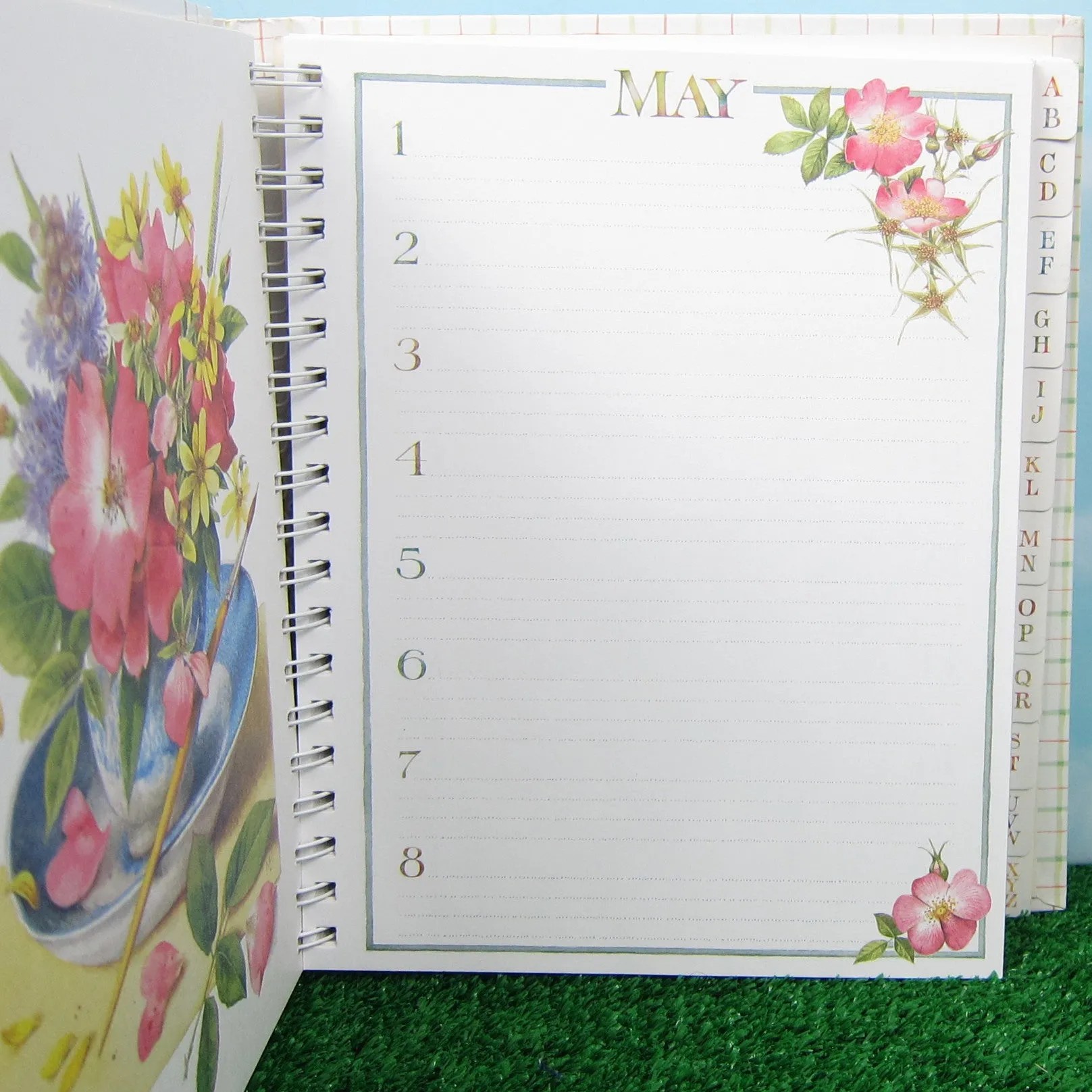 Marjolein Bastin Greeting Card Organizer with Calendar, Address Book for Life Events & Special Occasions