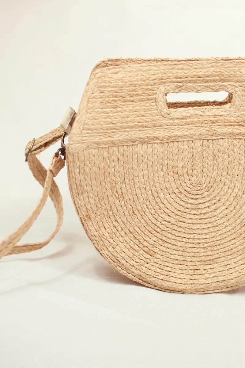 Marjolie raffia bag