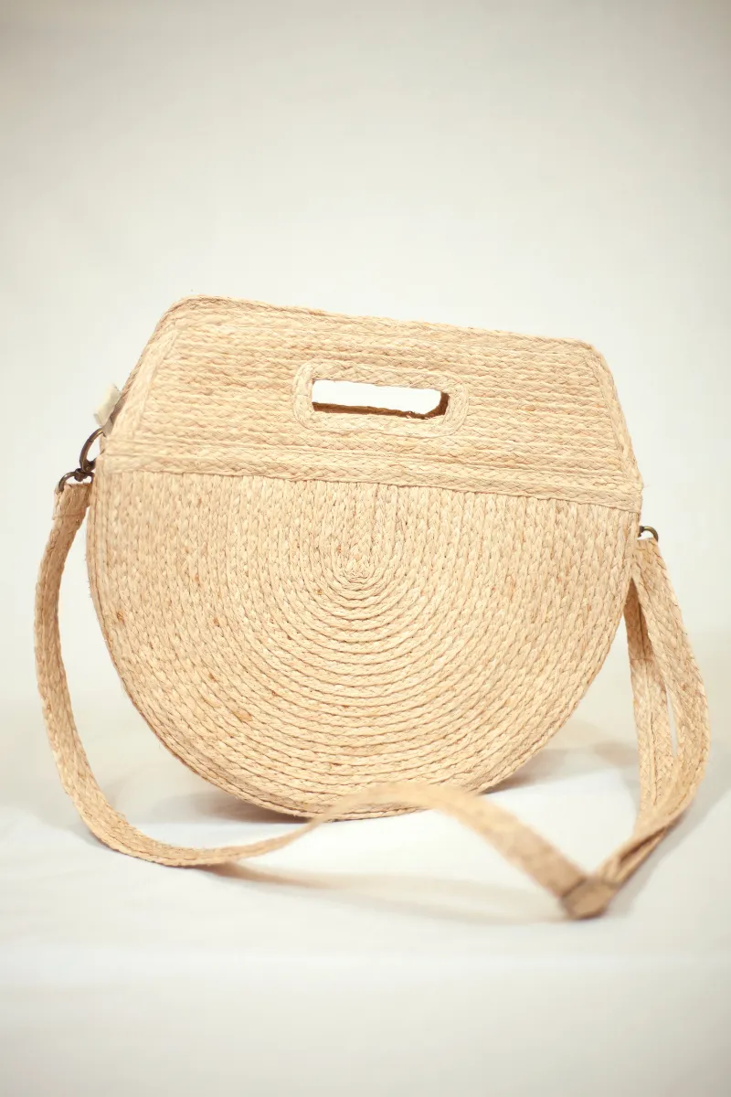 Marjolie raffia bag