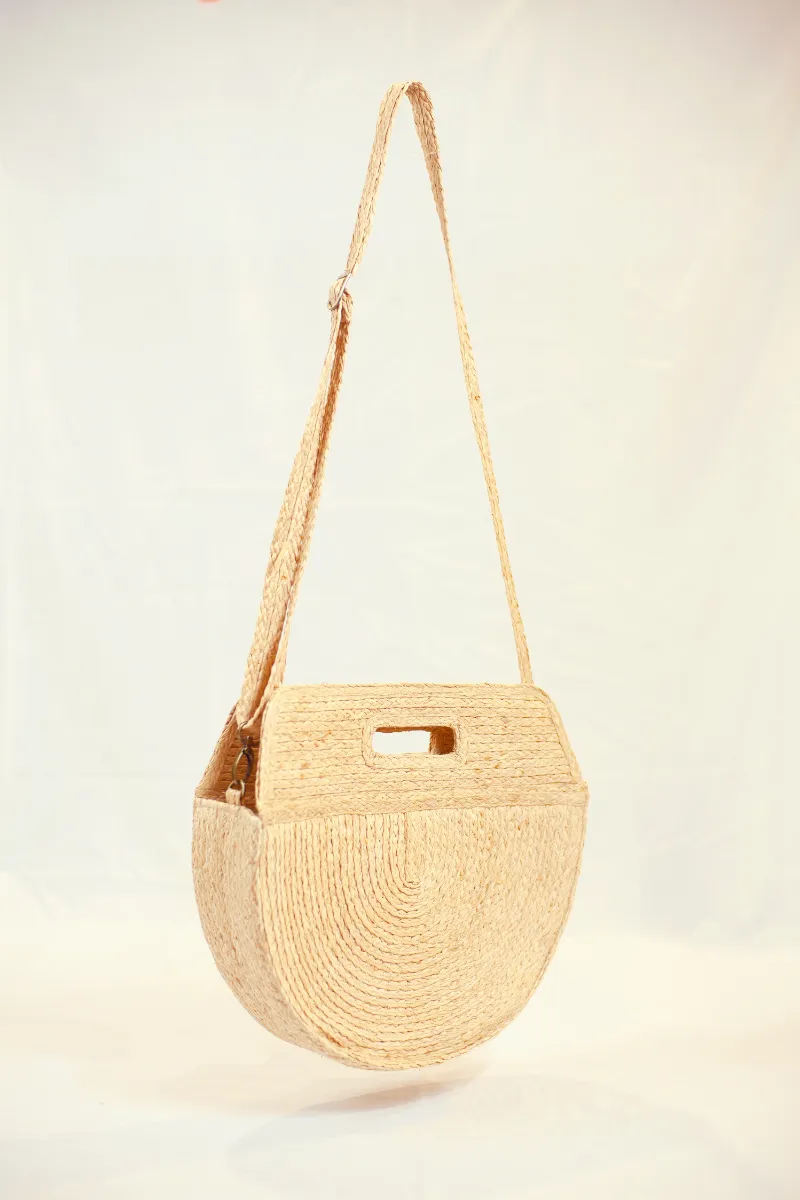 Marjolie raffia bag