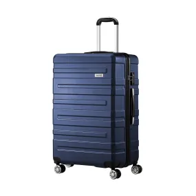 Mazam 28" Luggage Suitcase Trolley Set Travel TSA Lock Storage Hard Case Navy