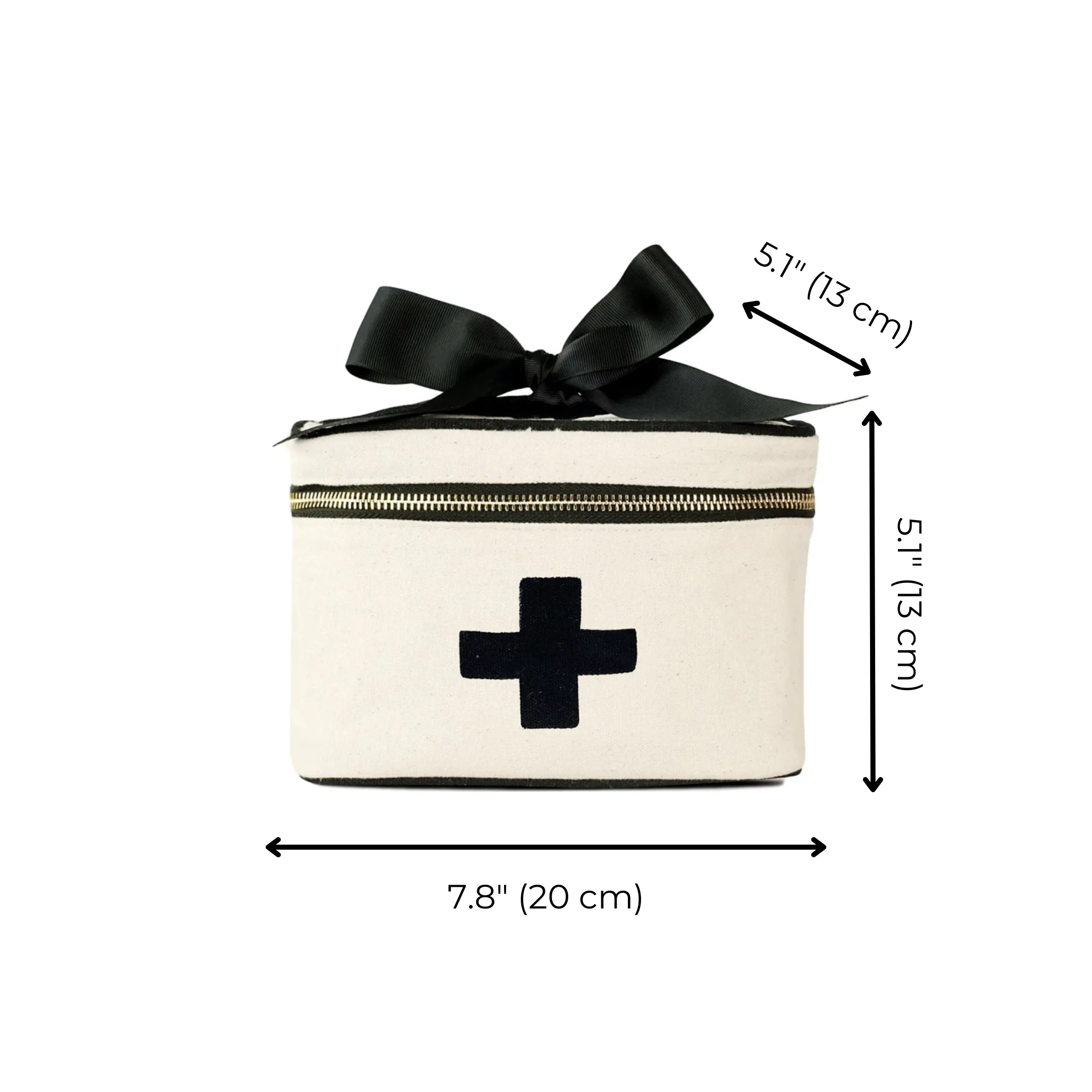 Meds and First Aid Storage Box, Cream