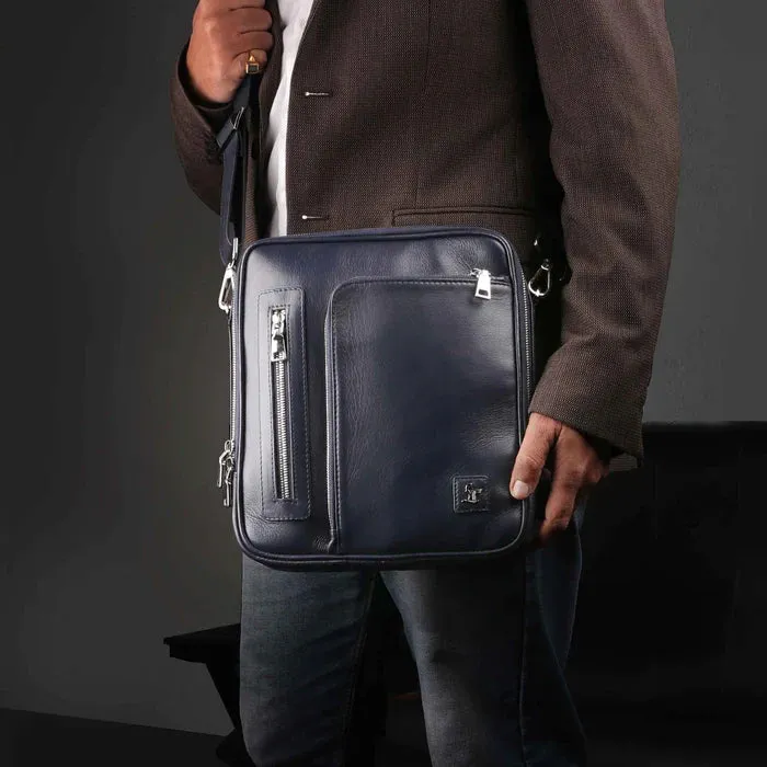 Men's Bag IX Leather Messenger Bag For Men