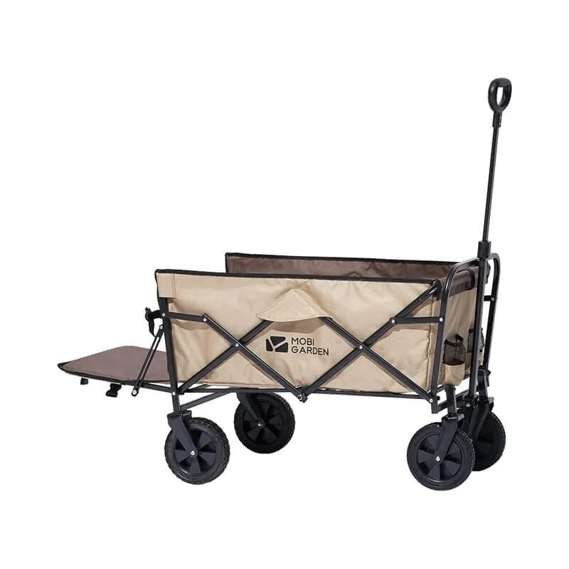 MOBI GARDEN 100L Outdoor Folding Wagon Extendable