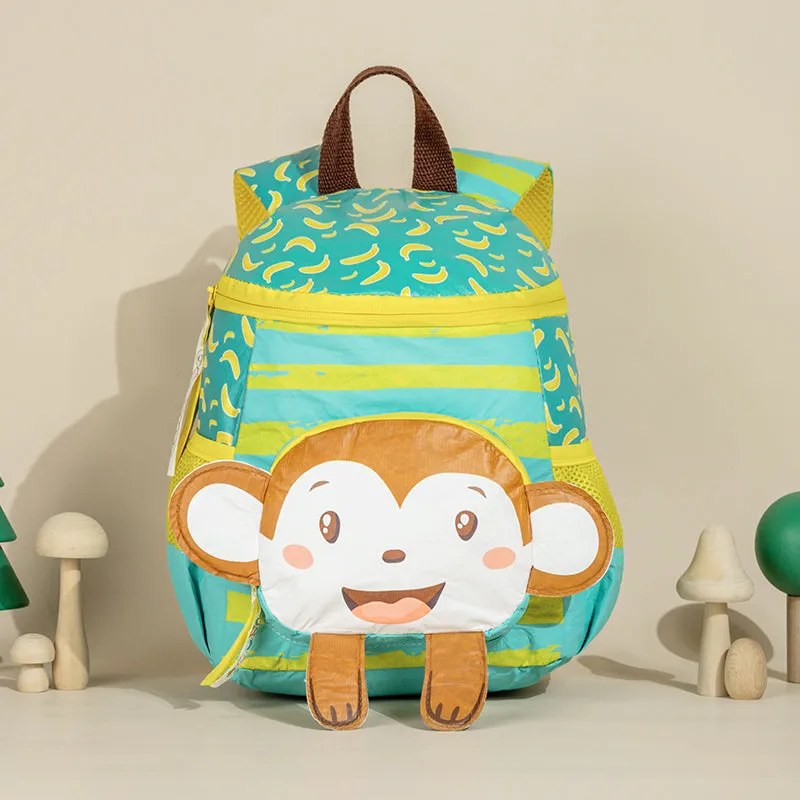 Monkey Mushroom Tyvek Paper Backpack for Kids ES21002-08