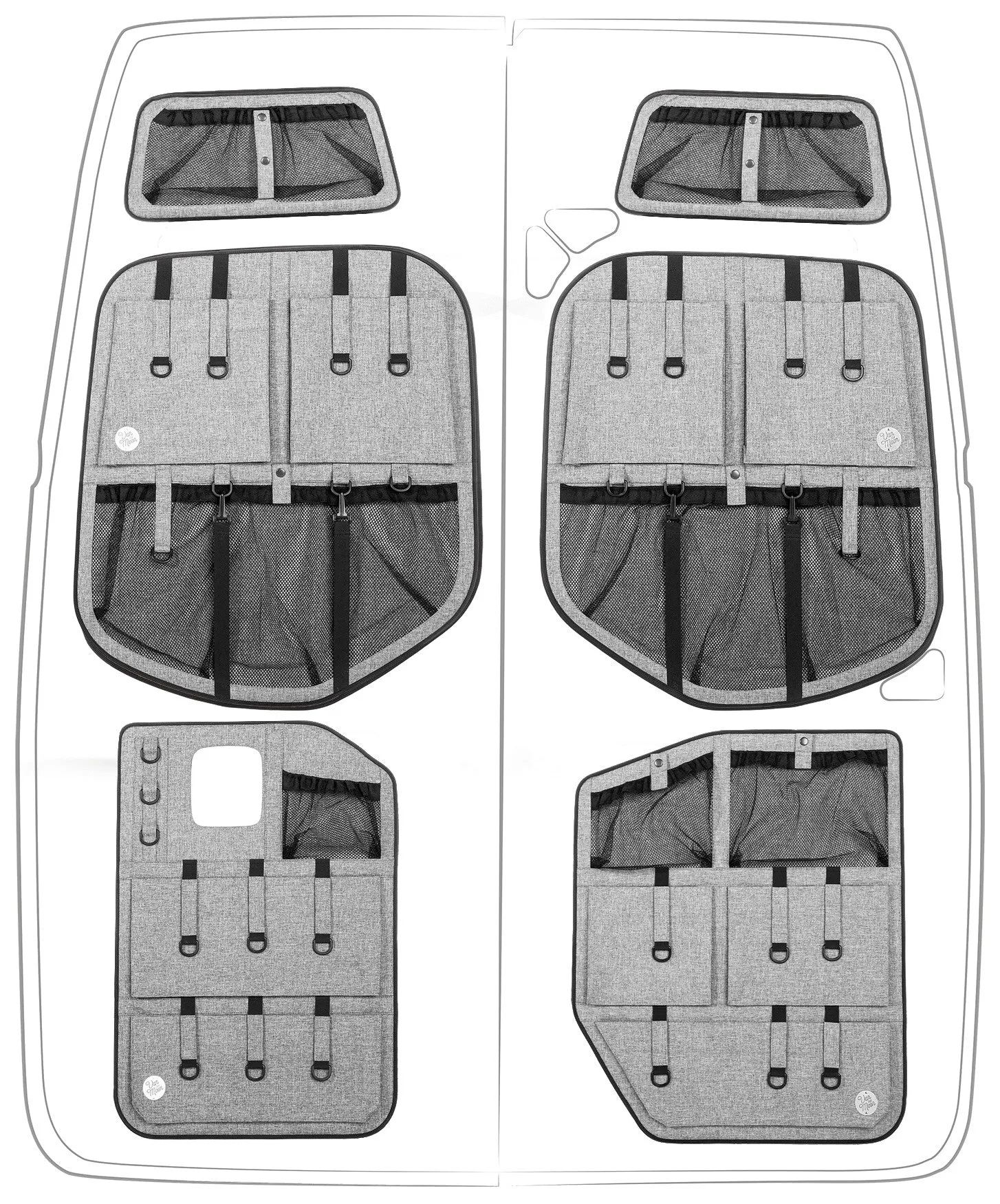 Moon Organizer - Bottom Right - 907 Mercedes Sprinter