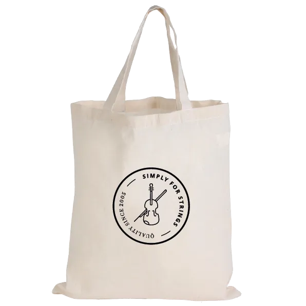 Music Tote Bag - Simply for Strings (Calico)