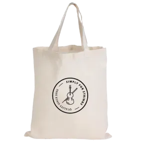 Music Tote Bag - Simply for Strings (Calico)