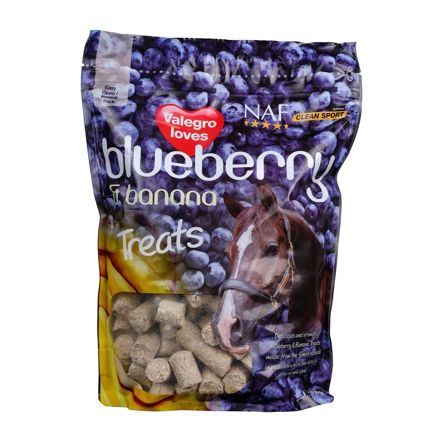 NAF Blueberry and Banana Treats