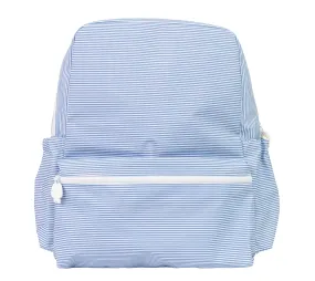 Navy Mini Stripe Backpack