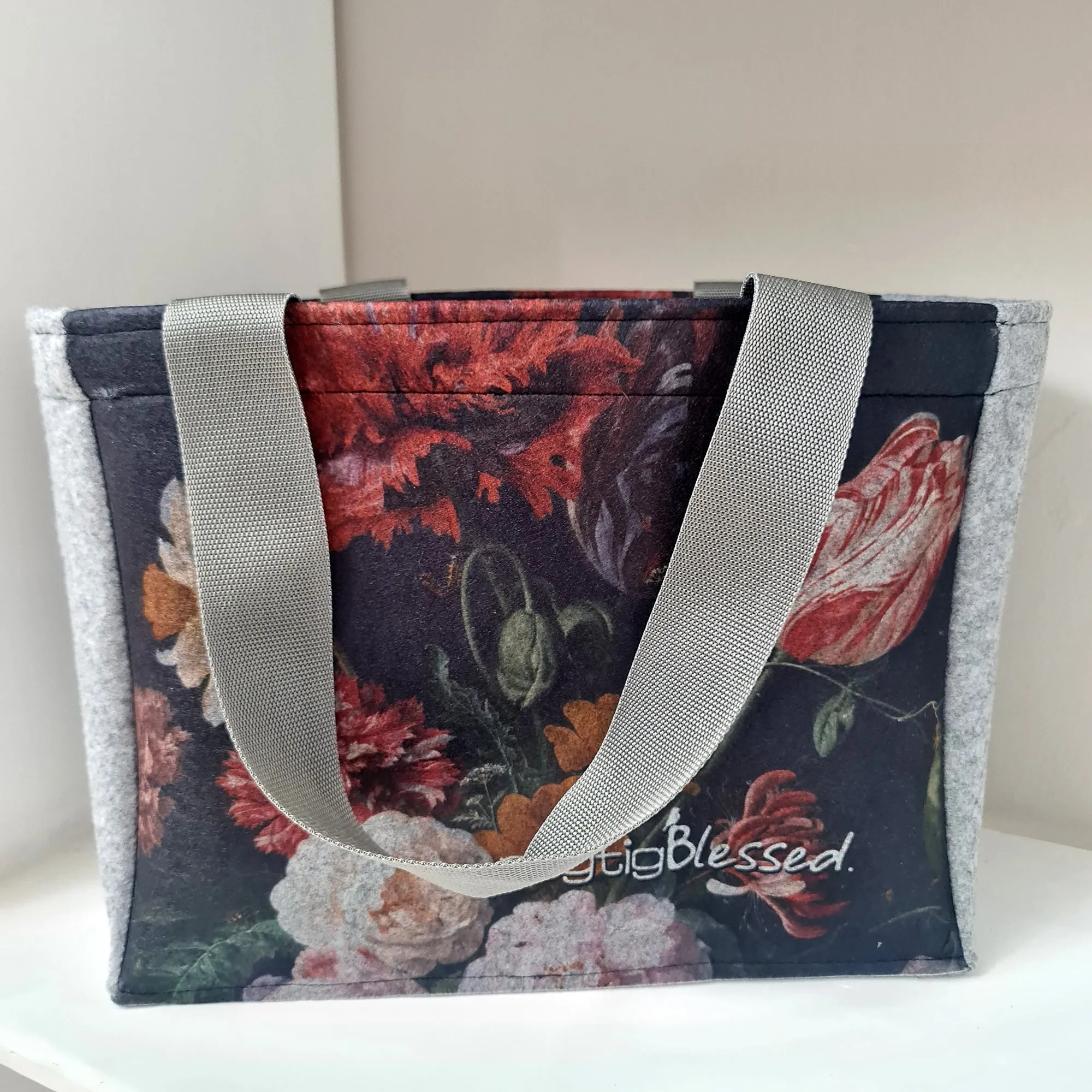 Old Master61 - Recycled Felt Shopper Bag