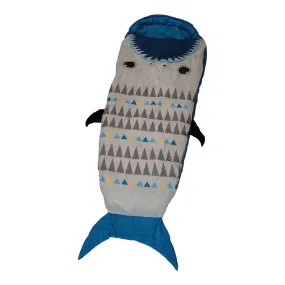 Outdoor Equipped Kids Shark Sleeping Bag