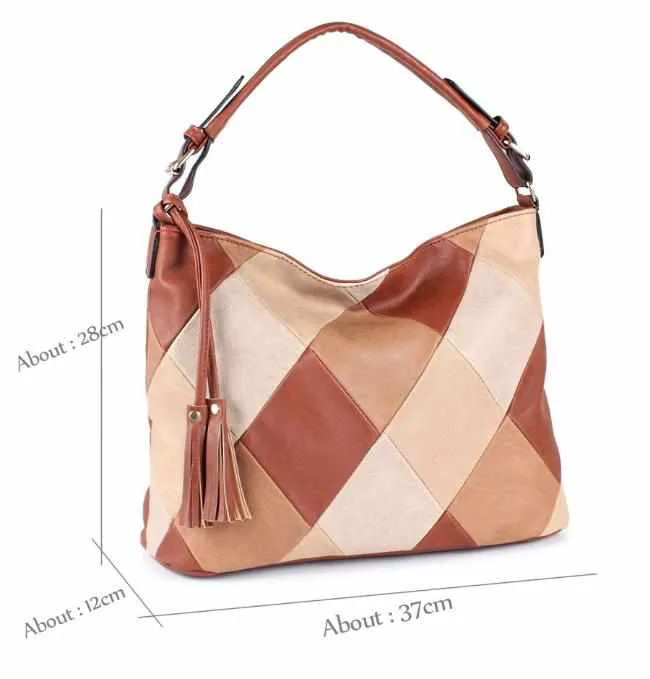 Patchwork Luxury Women Handbags