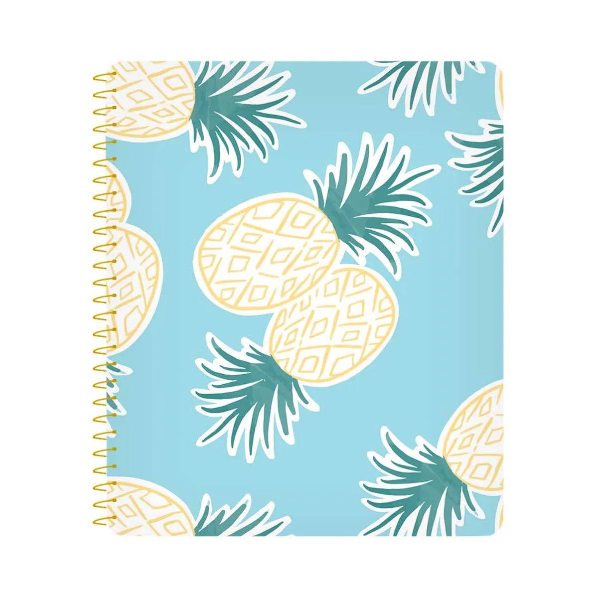 Pineapple Watercolor Spiral Notebook