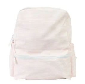 Pink Stripe Backpack- Large