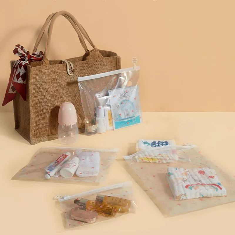 Plastic bag with zipper - several sizes and reusable