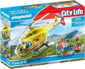 Playmobil City Life - Medical Helicopter (71203)