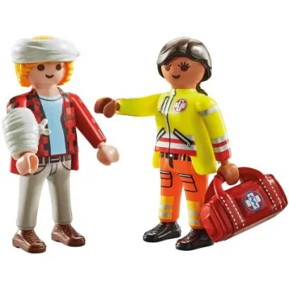 Playmobil My Life - DuoPack: Paramedic with Patien