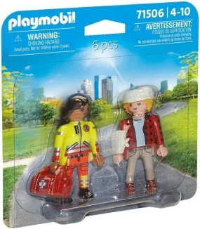 Playmobil My Life - DuoPack: Paramedic with Patien