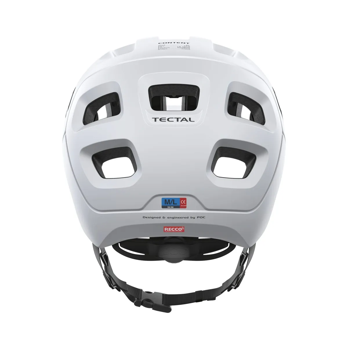 POC Tectal Hydrogen Helmet Matt White