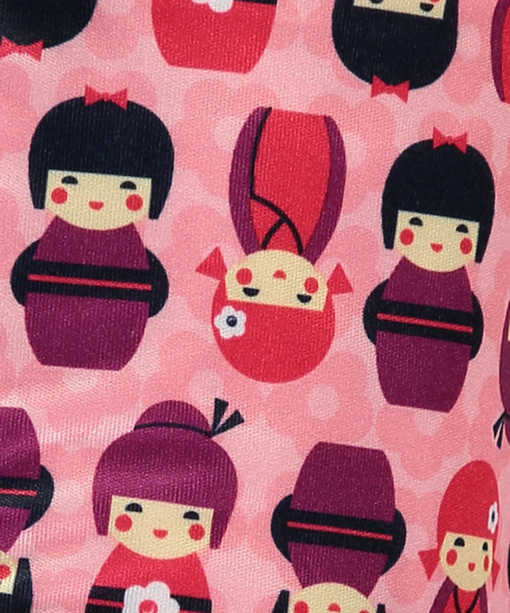 Pop-in Kokeshi Doll Stuff Sack