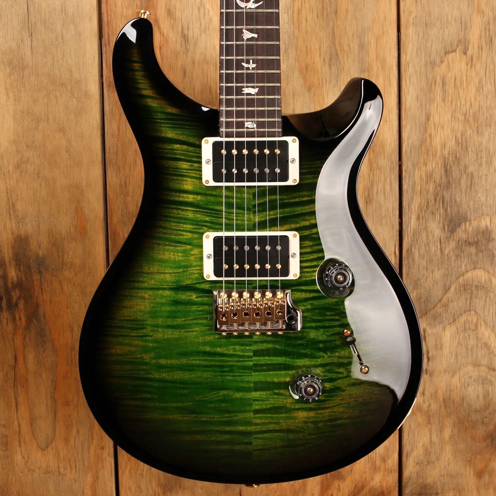 PRS Custom 24 10-Top Eriza Smokeburst (Custom Color   Hybrid Hardware)