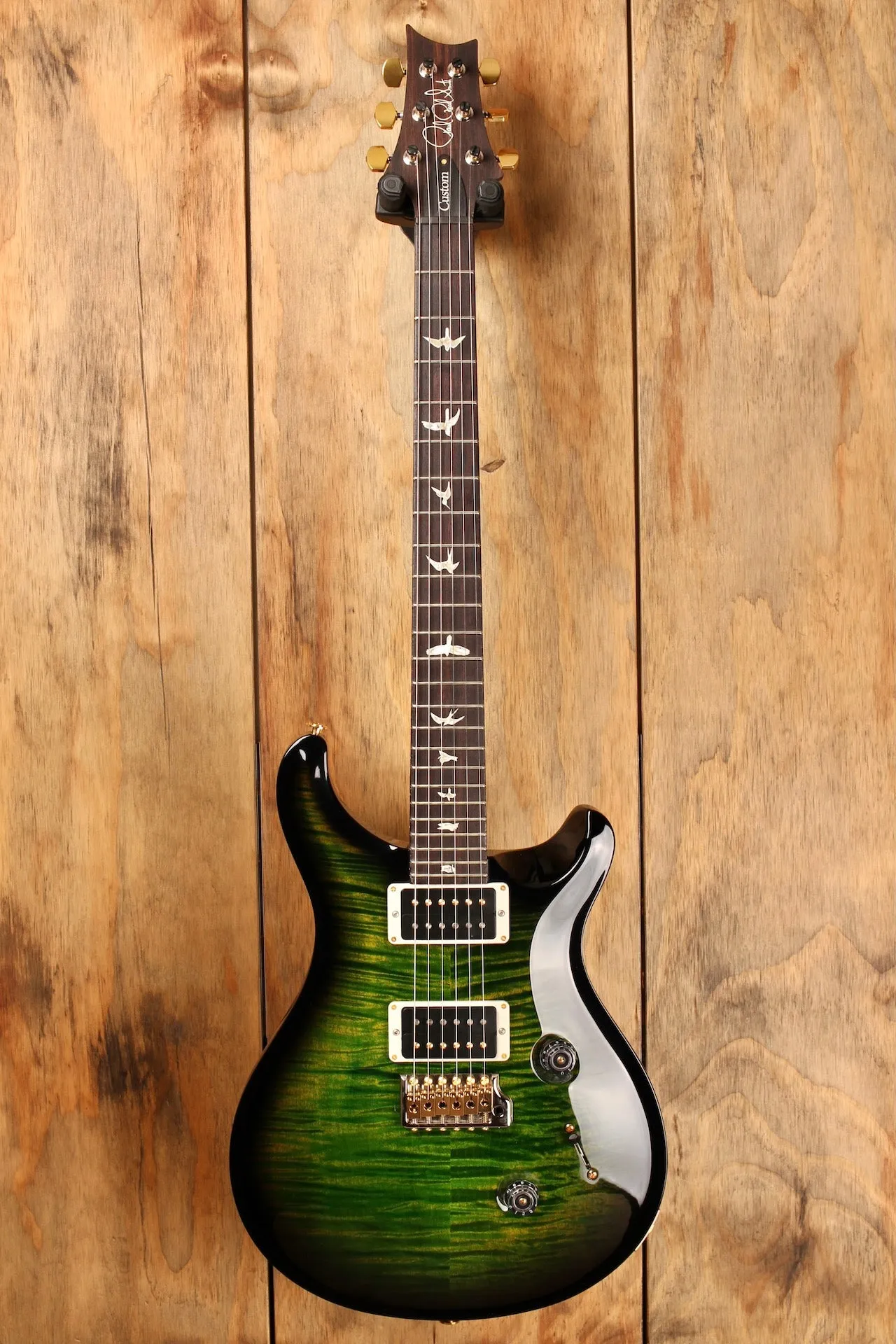 PRS Custom 24 10-Top Eriza Smokeburst (Custom Color   Hybrid Hardware)