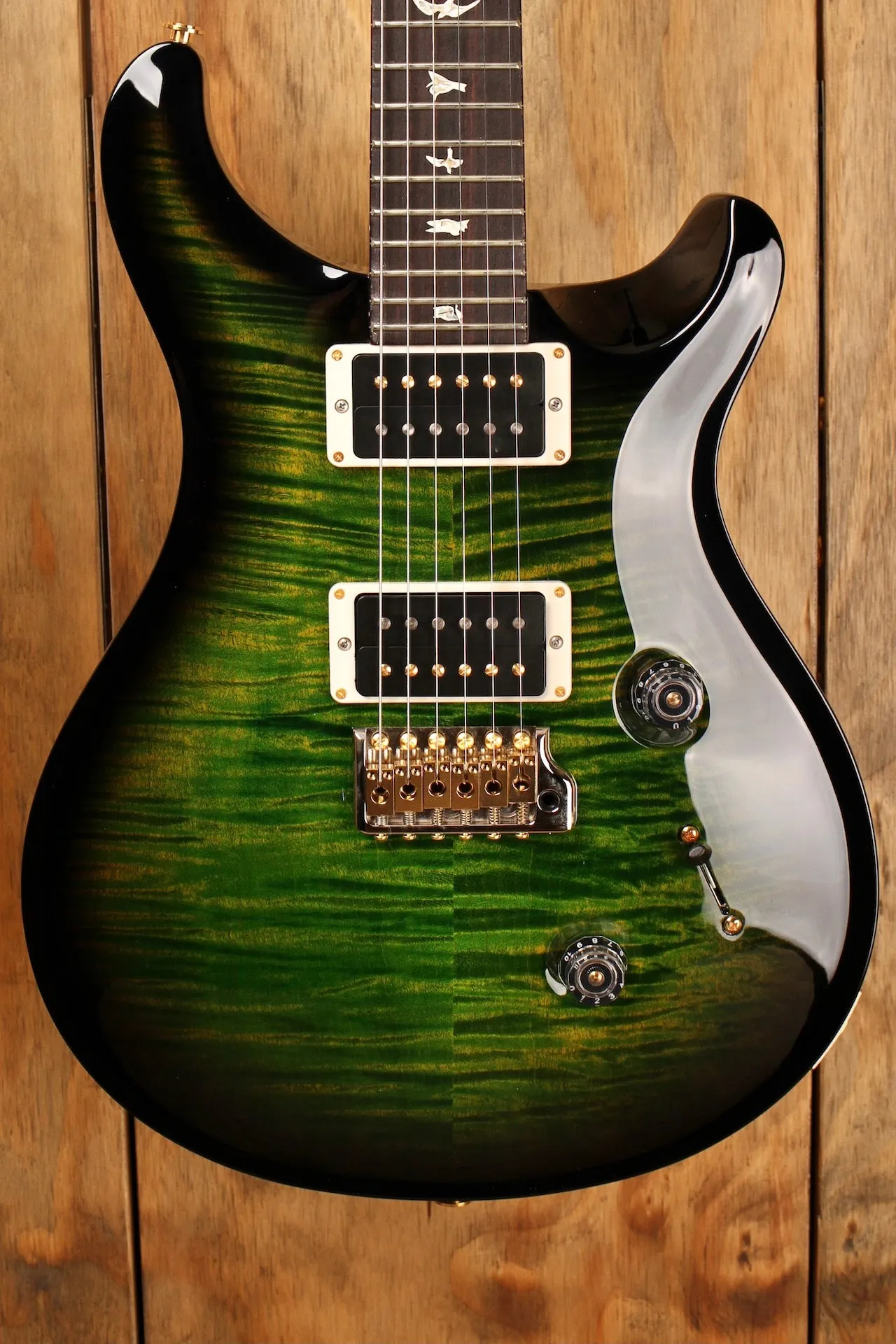 PRS Custom 24 10-Top Eriza Smokeburst (Custom Color   Hybrid Hardware)