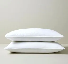 Ravello Linen King Pillowcase Pair White