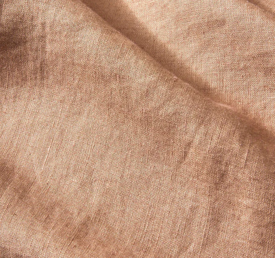 Ravello Linen Quilt Cover Range Biscuit