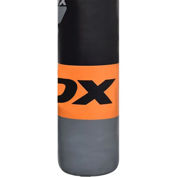 RDX F12 4ft / 5ft 4-in-1 Punch Bag with Gloves & Ceiling Hook Set