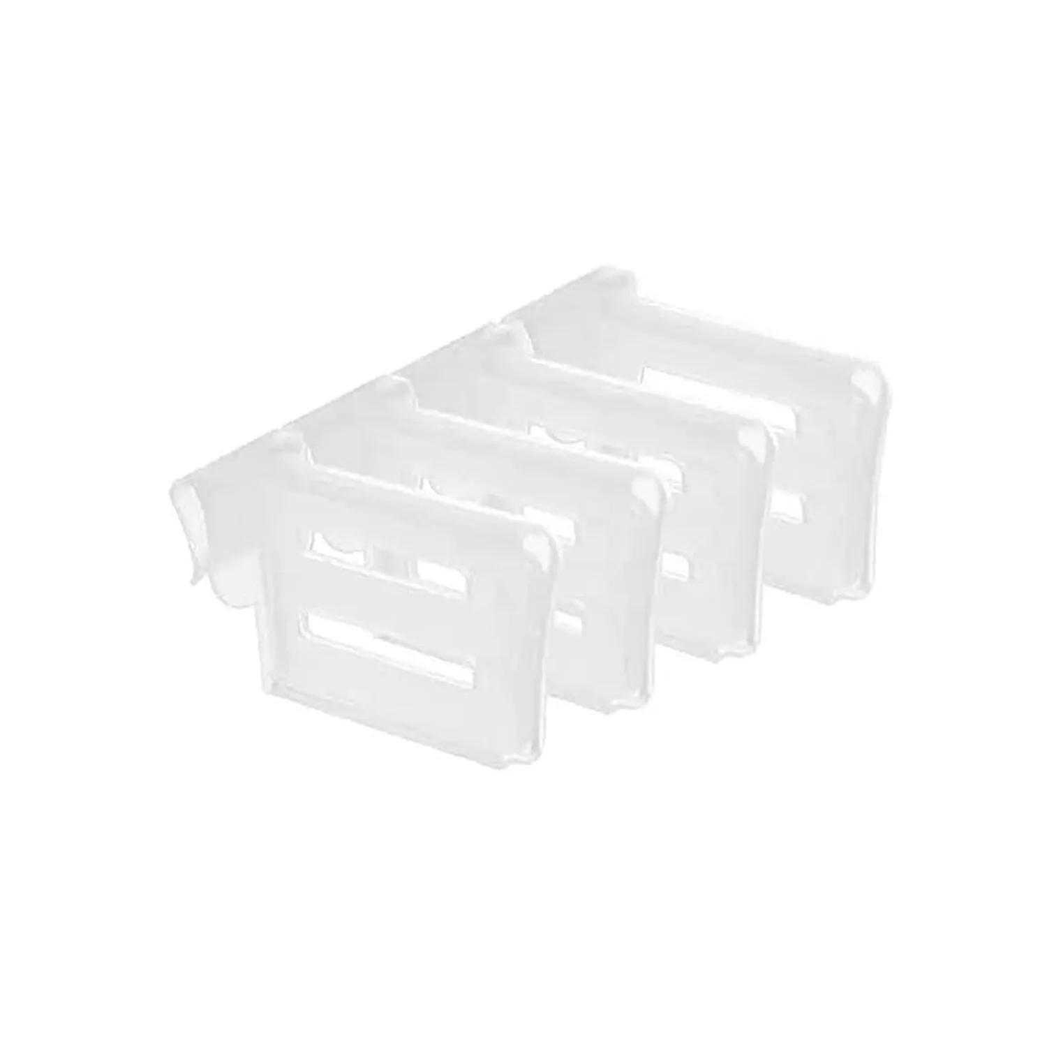 Refrigerator Internal Drawer Shelf Divider Clip (4 Pcs Set)