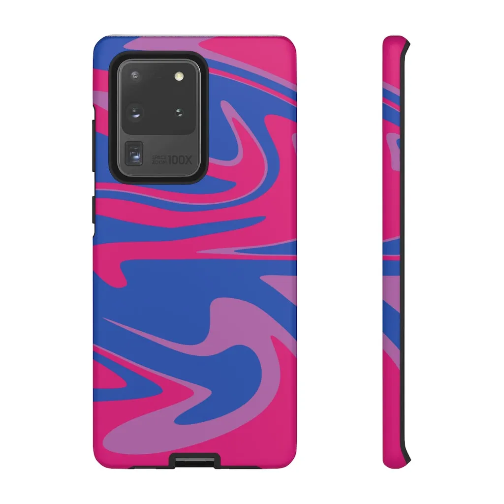 Retro Bisexual Flag Phone Case for Apple & Samsung