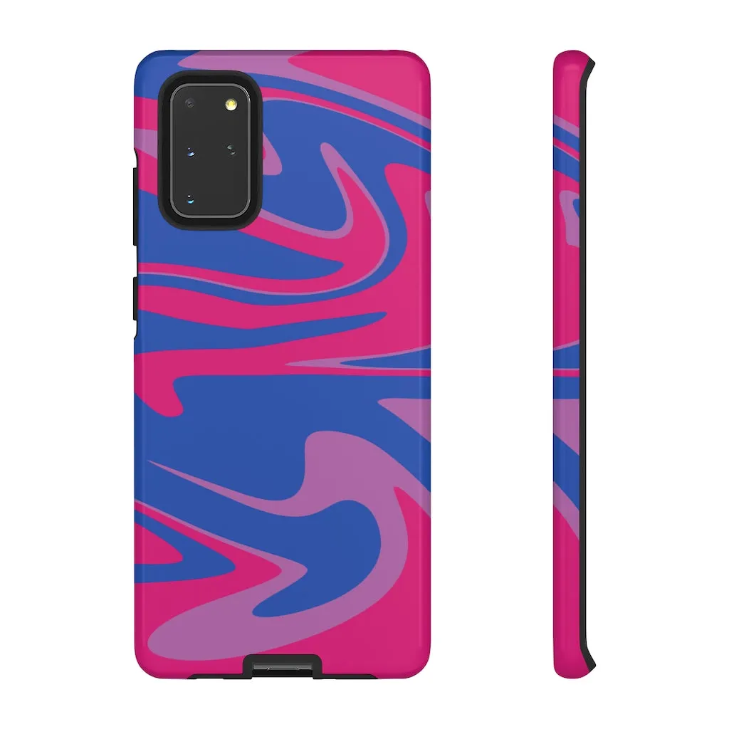 Retro Bisexual Flag Phone Case for Apple & Samsung