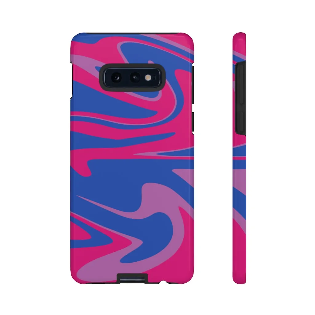 Retro Bisexual Flag Phone Case for Apple & Samsung