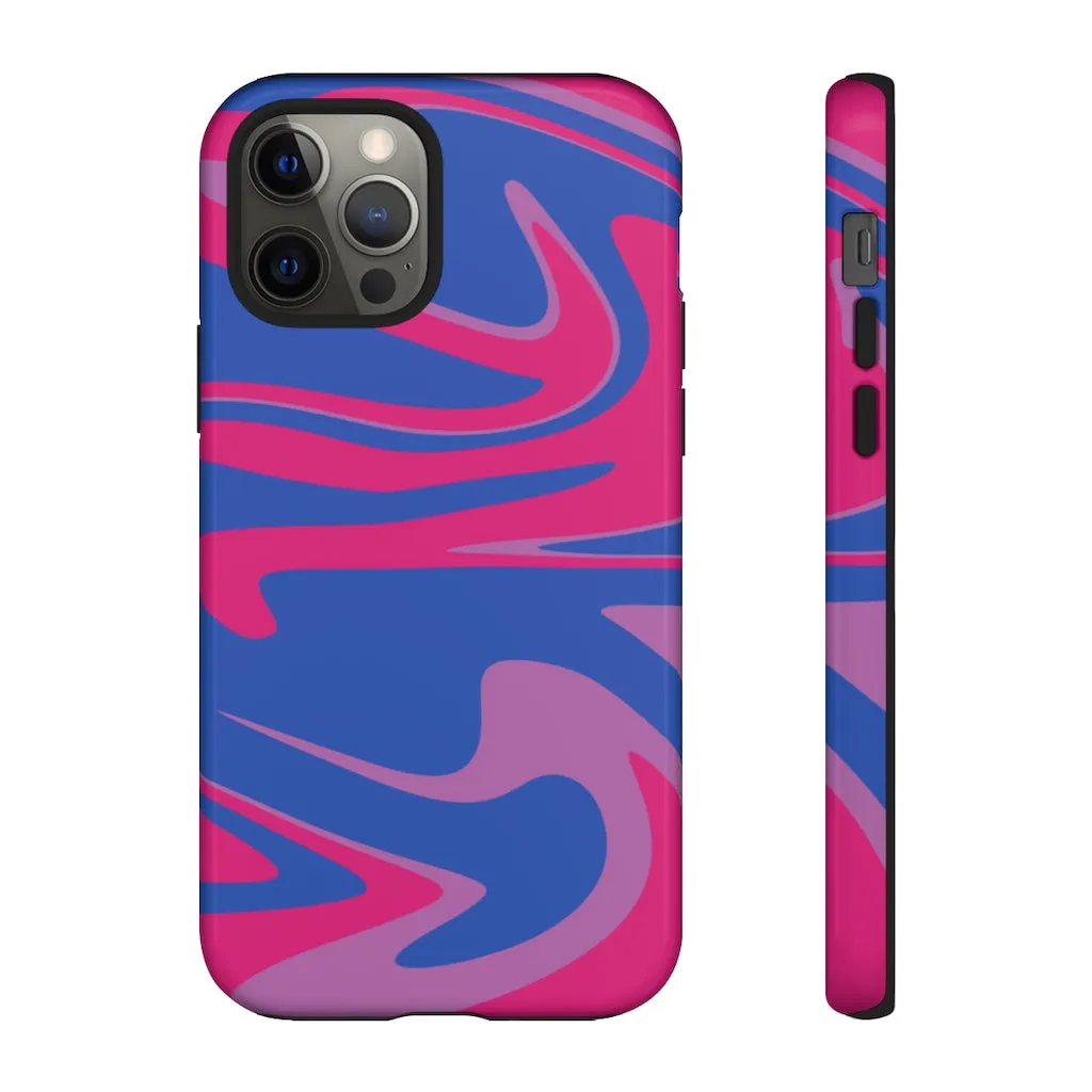 Retro Bisexual Flag Phone Case for Apple & Samsung